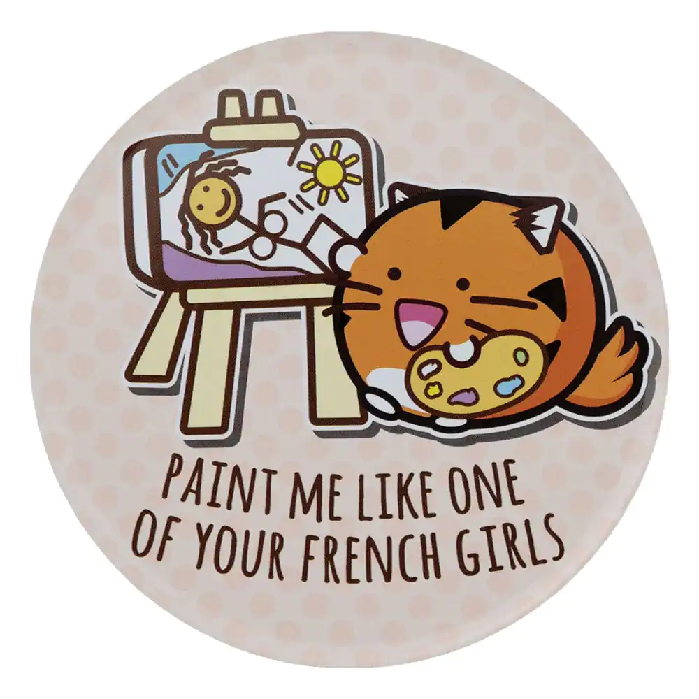 Fuzzballs Podložky pod poháre 4 kusy produktová fotografia