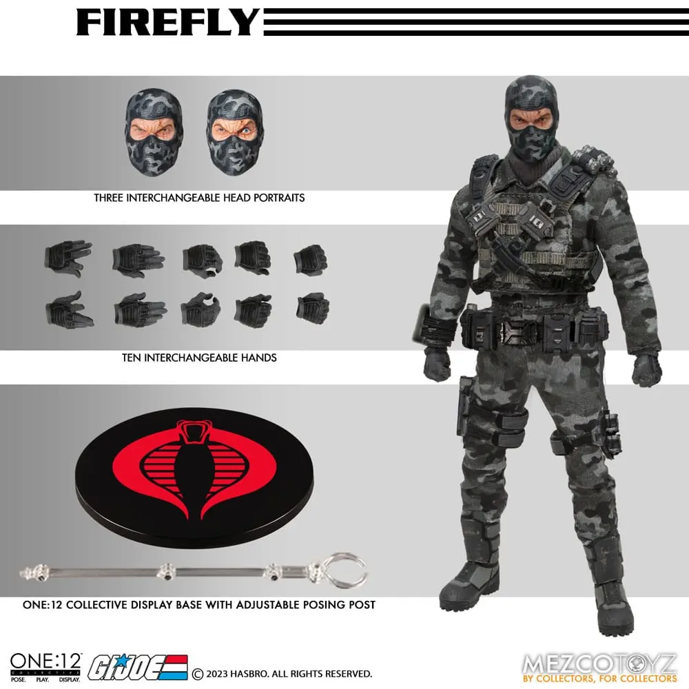 G.I. Joe Akčná figúrka 1/12 Firefly 17 cm produktová fotografia