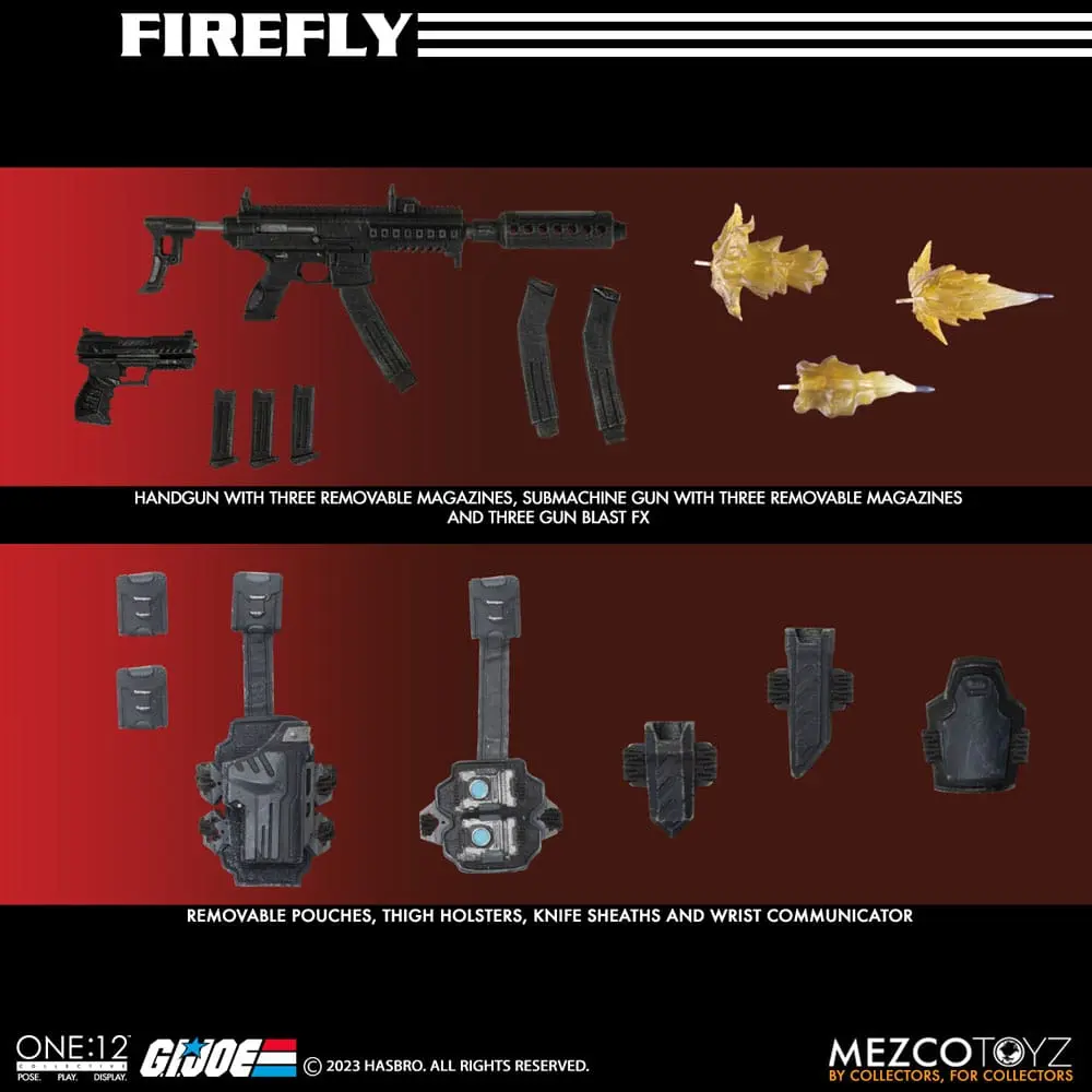 G.I. Joe Akčná figúrka 1/12 Firefly 17 cm produktová fotografia