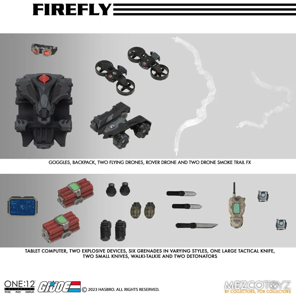 G.I. Joe Akčná figúrka 1/12 Firefly 17 cm produktová fotografia