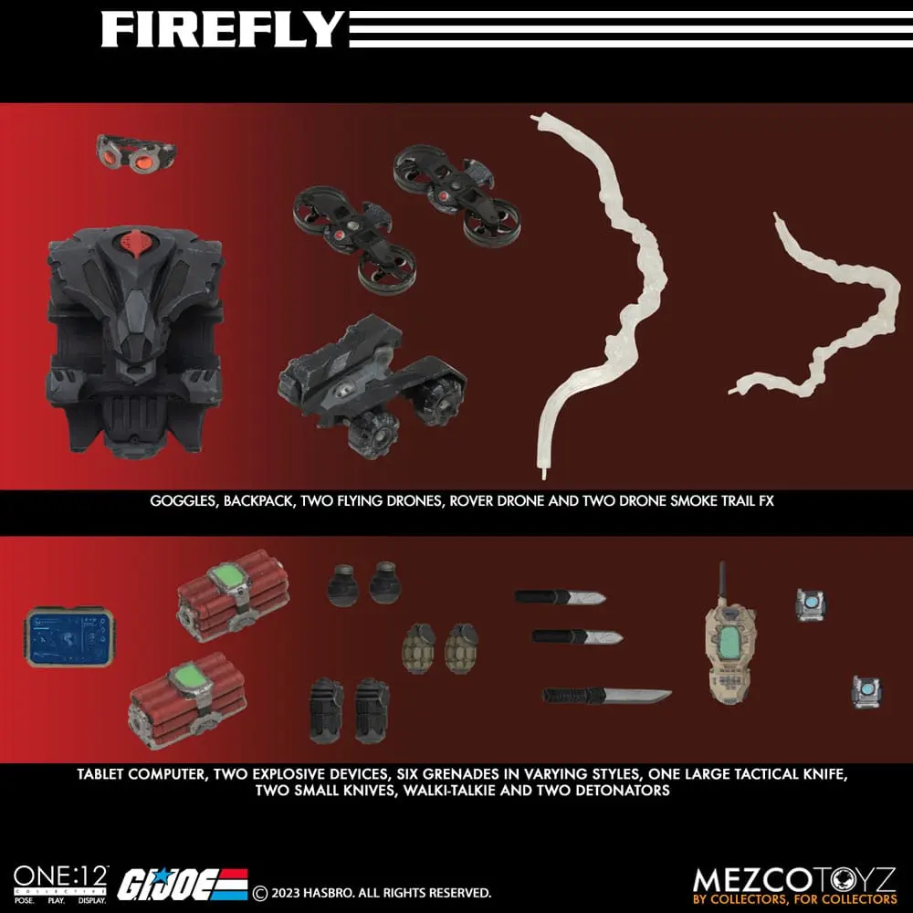 G.I. Joe Akčná figúrka 1/12 Firefly 17 cm produktová fotografia