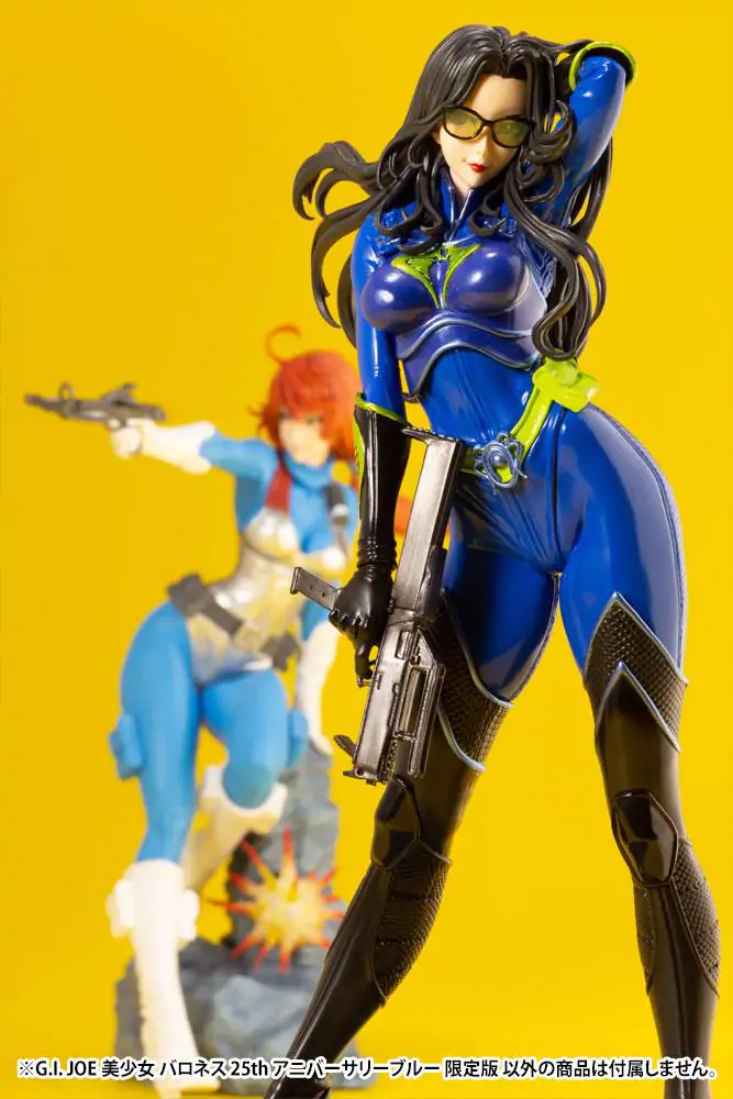 G.I. Joe Bishoujo PVC Socha 1/7 Baroness 25th Anniversary Blue Color Ver. 23 cm produktová fotografia