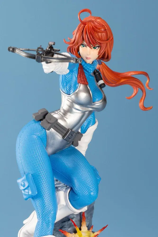 G.I. Joe Bishoujo PVC Socha 1/7 Scarlett 25th Anniversary Sky Blue Color Ver. 23 cm produktová fotografia