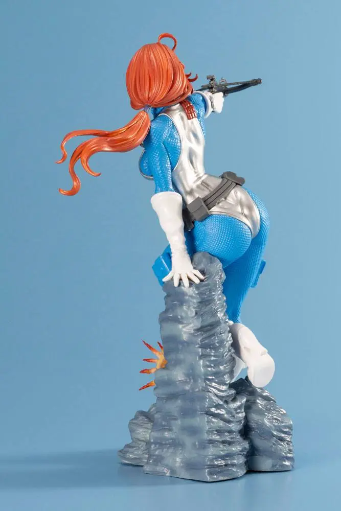 G.I. Joe Bishoujo PVC Socha 1/7 Scarlett 25th Anniversary Sky Blue Color Ver. 23 cm produktová fotografia