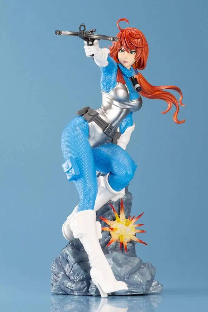 G.I. Joe Bishoujo PVC Socha 1/7 Scarlett 25th Anniversary Sky Blue Color Ver. 23 cm produktová fotografia