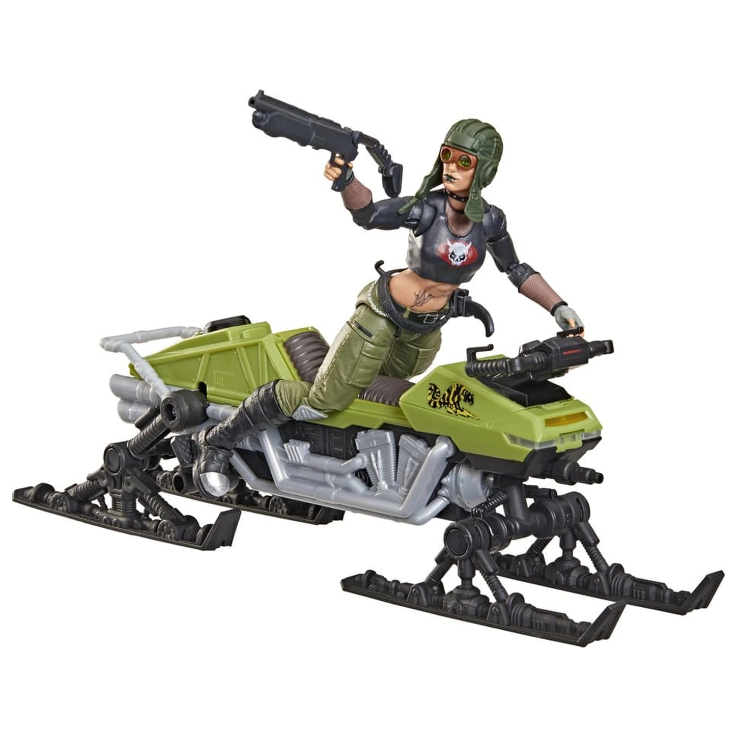 G.I. Joe Classified Series Akčná figúrka a súprava vozidla #194 Zanya a Dreadnok Chameleon (Swamp Skier) 15 cm produktová fotografia