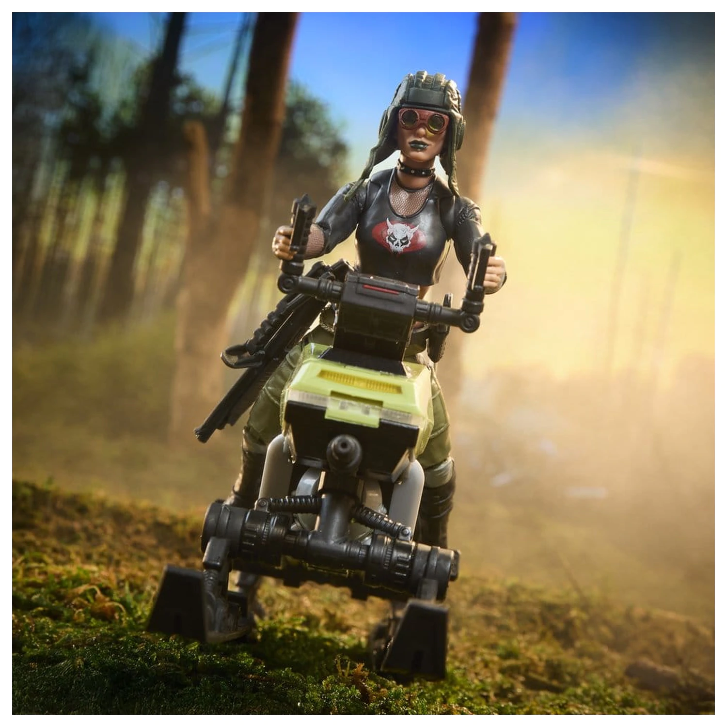 G.I. Joe Classified Series Akčná figúrka a súprava vozidla #194 Zanya a Dreadnok Chameleon (Swamp Skier) 15 cm produktová fotografia