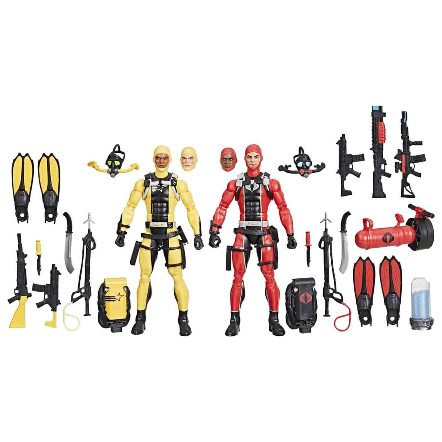 G.I. Joe Classified Series Akčná figúrka 2-Pack #169 G.I. Joe Diver vs. Cobra Diver 15 cm produktová fotografia