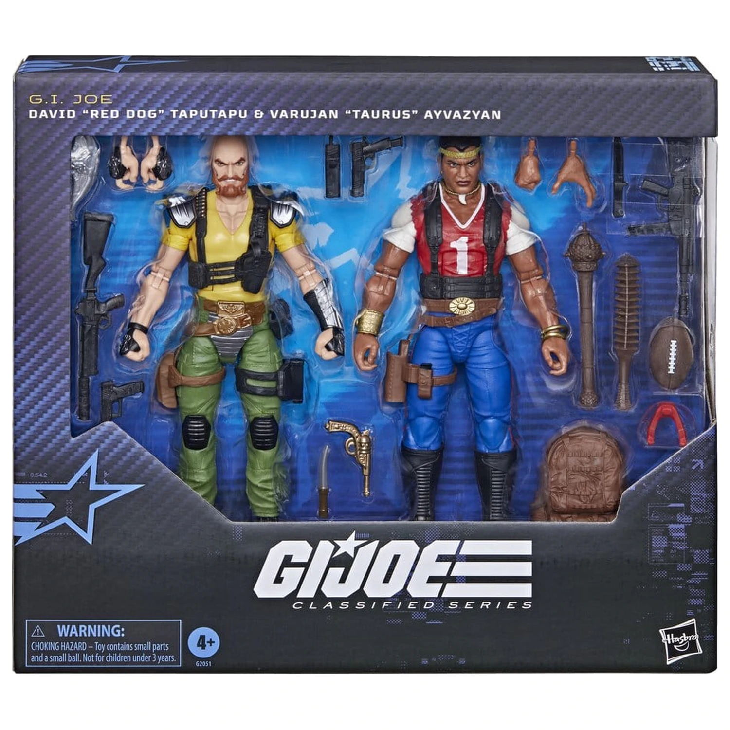 G.I. Joe Classified Series Akčná figúrka 2-balenie #193 David "Red Dog" Taputapu & Varujan "Taurus" Ayvazyan 15 cm produktová fotografia