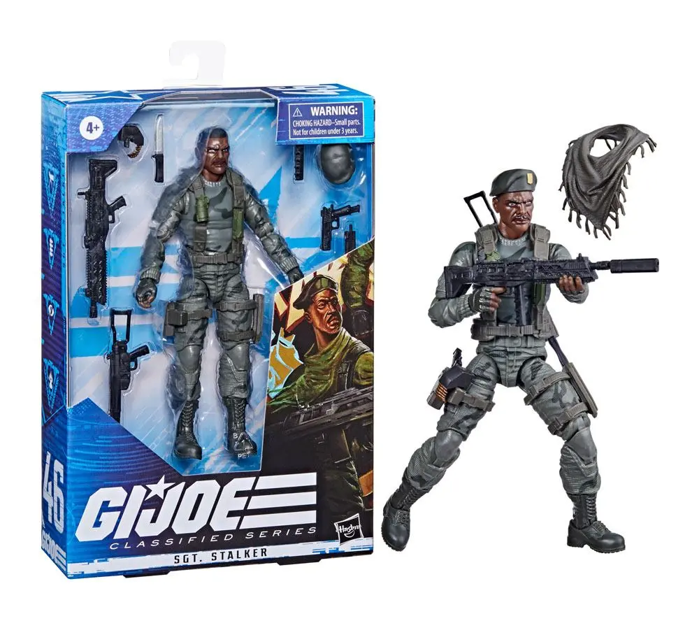 G.I. Joe Classified Series Akčná figúrka 2023 Sgt. Stalker 15 cm produktová fotografia