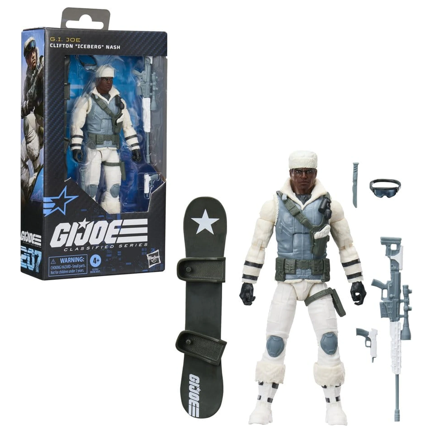 G.I. Joe Classified Series Akčná figúrka #207 Clifton "Iceberg" Nash 15 cm produktová fotografia