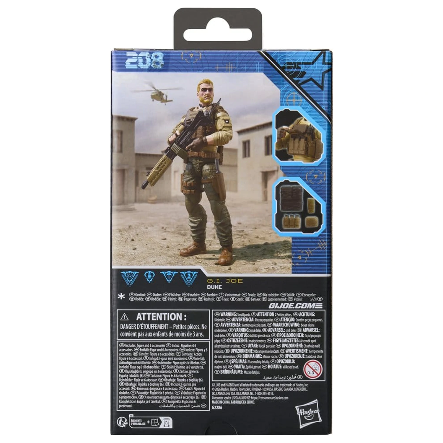 G.I. Joe Classified Series Akčná figúrka #208 Duke 15 cm produktová fotografia
