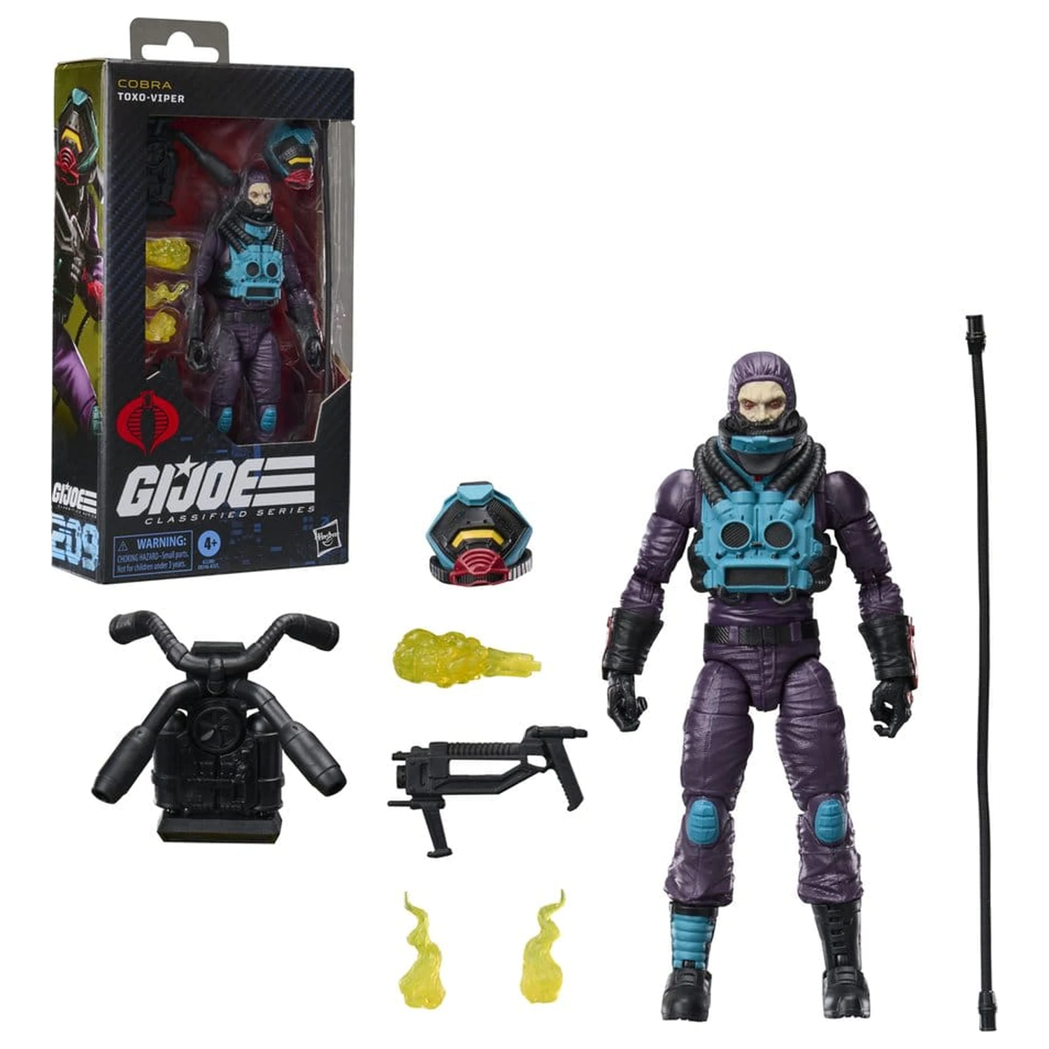G.I. Joe Classified Series Akčná figúrka #209 Toxo-Viper 15 cm produktová fotografia