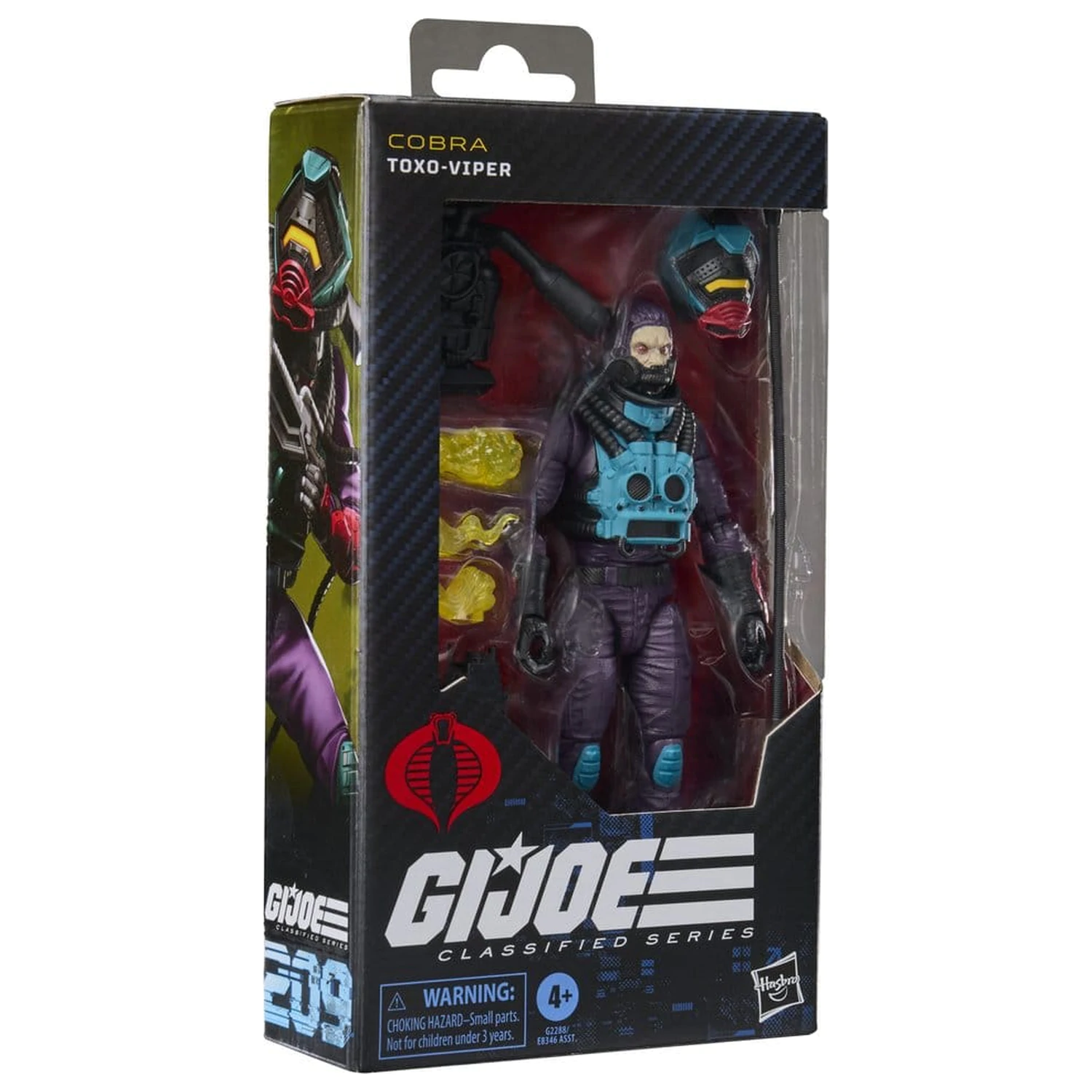 G.I. Joe Classified Series Akčná figúrka #209 Toxo-Viper 15 cm produktová fotografia