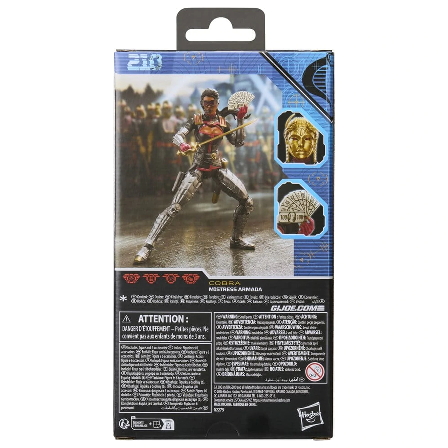 G.I. Joe Classified Series Akčná figúrka #210 Mistress Armada 15 cm produktová fotografia