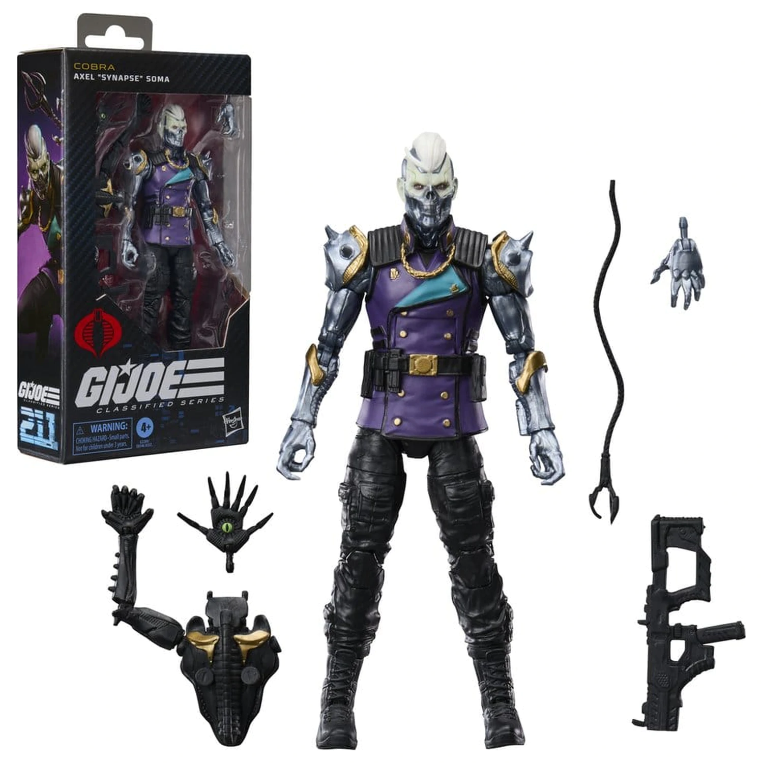 G.I. Joe Classified Series Akčná figúrka #211 Axel "Synapse" Soma 15 cm produktová fotografia