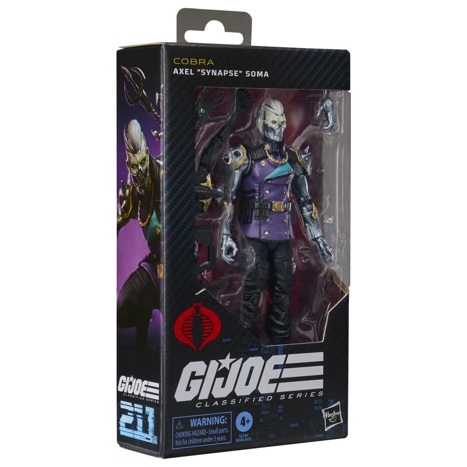 G.I. Joe Classified Series Akčná figúrka #211 Axel "Synapse" Soma 15 cm produktová fotografia