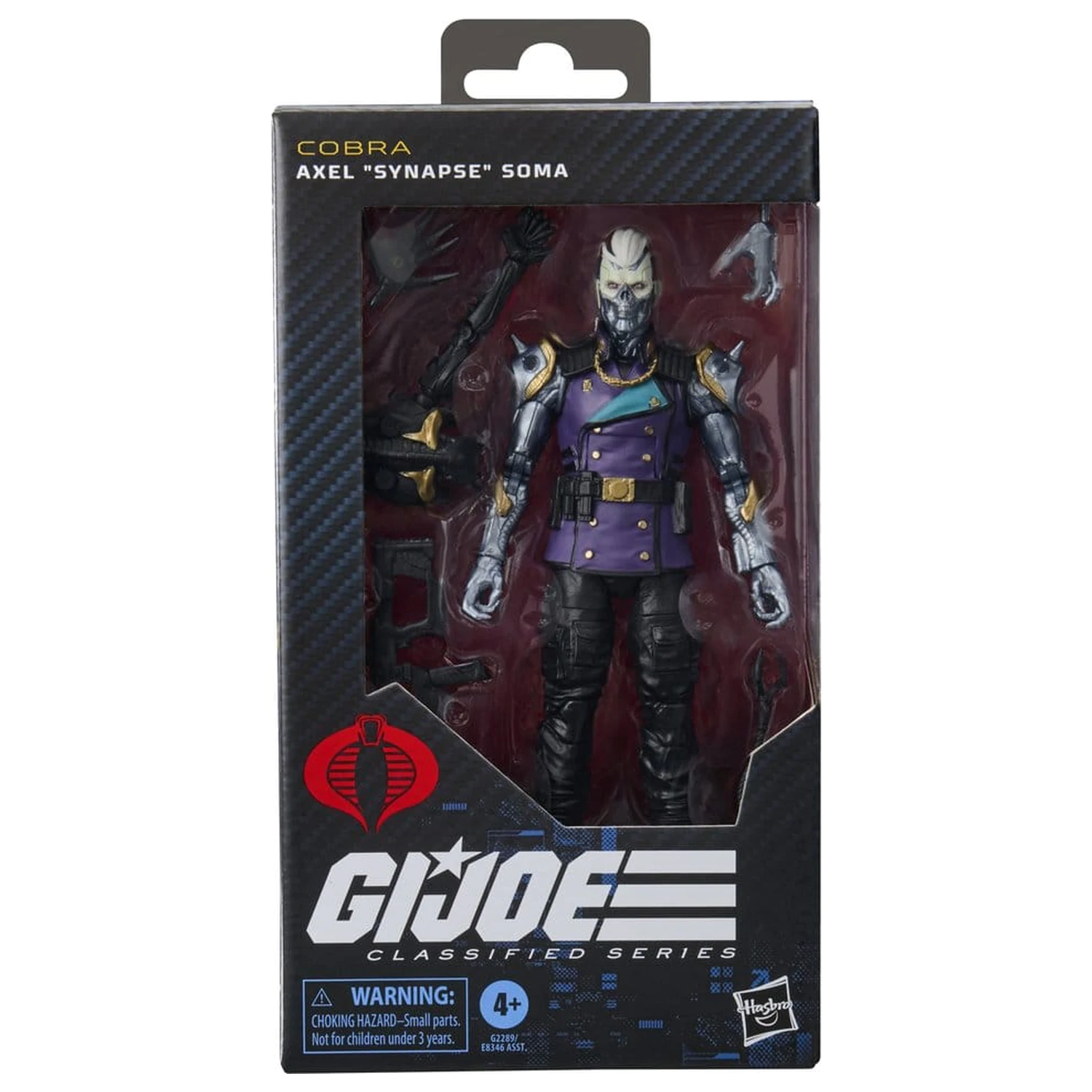 G.I. Joe Classified Series Akčná figúrka #211 Axel "Synapse" Soma 15 cm produktová fotografia
