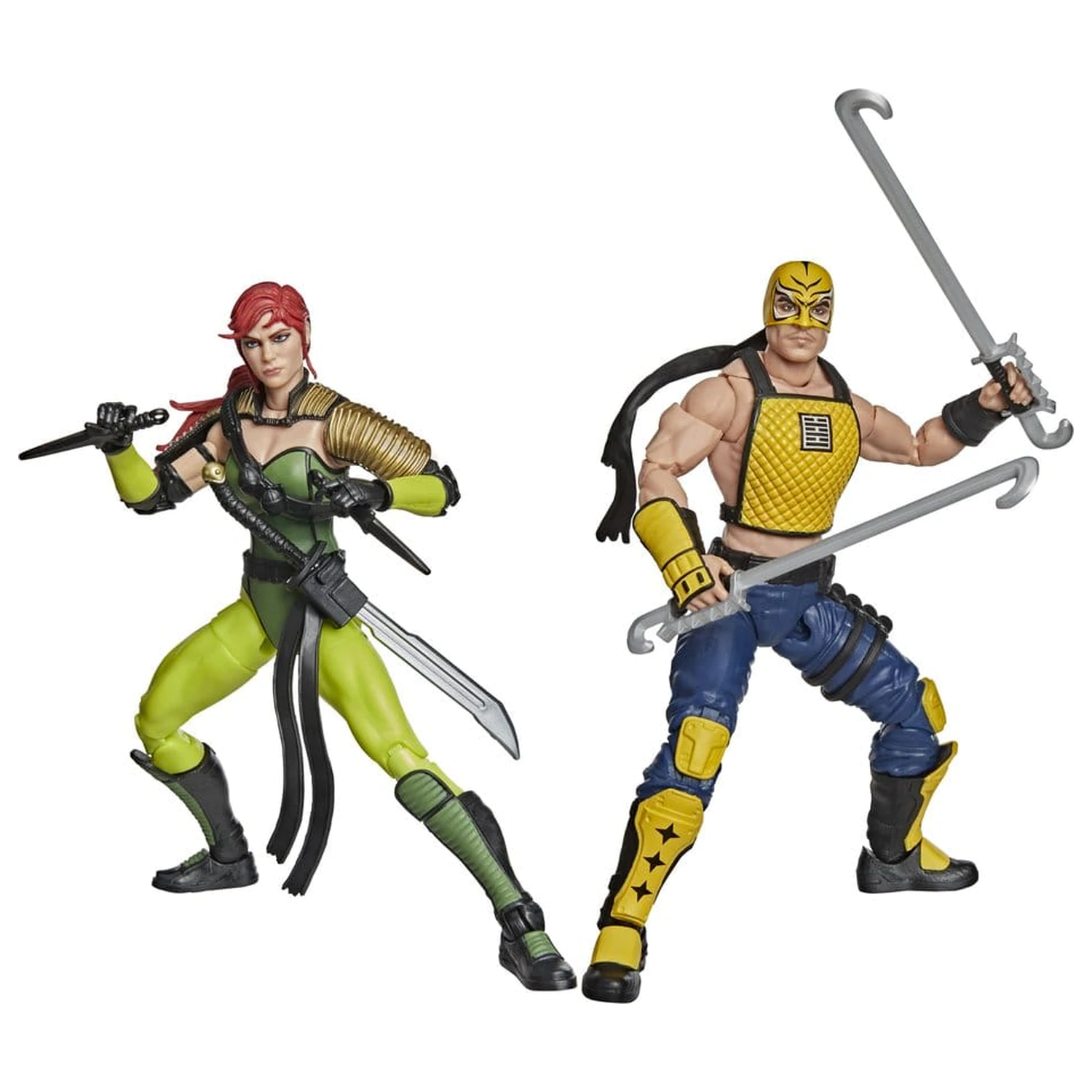 G.I. Joe Classified Series Akčná figúrka 2-balenie #212 Ninja Force Scarlett & T'Jbang 15 cm produktová fotografia