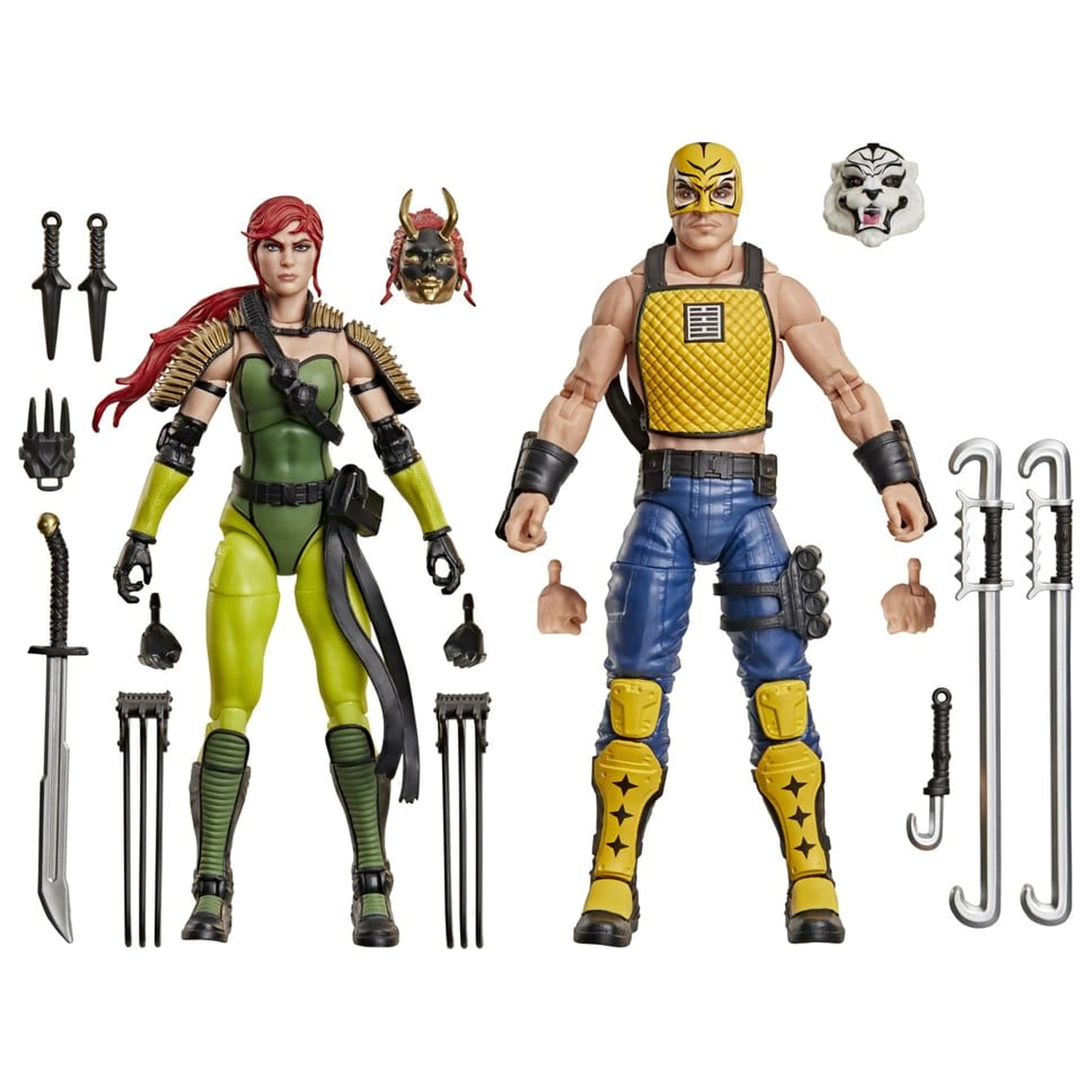 G.I. Joe Classified Series Akčná figúrka 2-balenie #212 Ninja Force Scarlett & T'Jbang 15 cm produktová fotografia