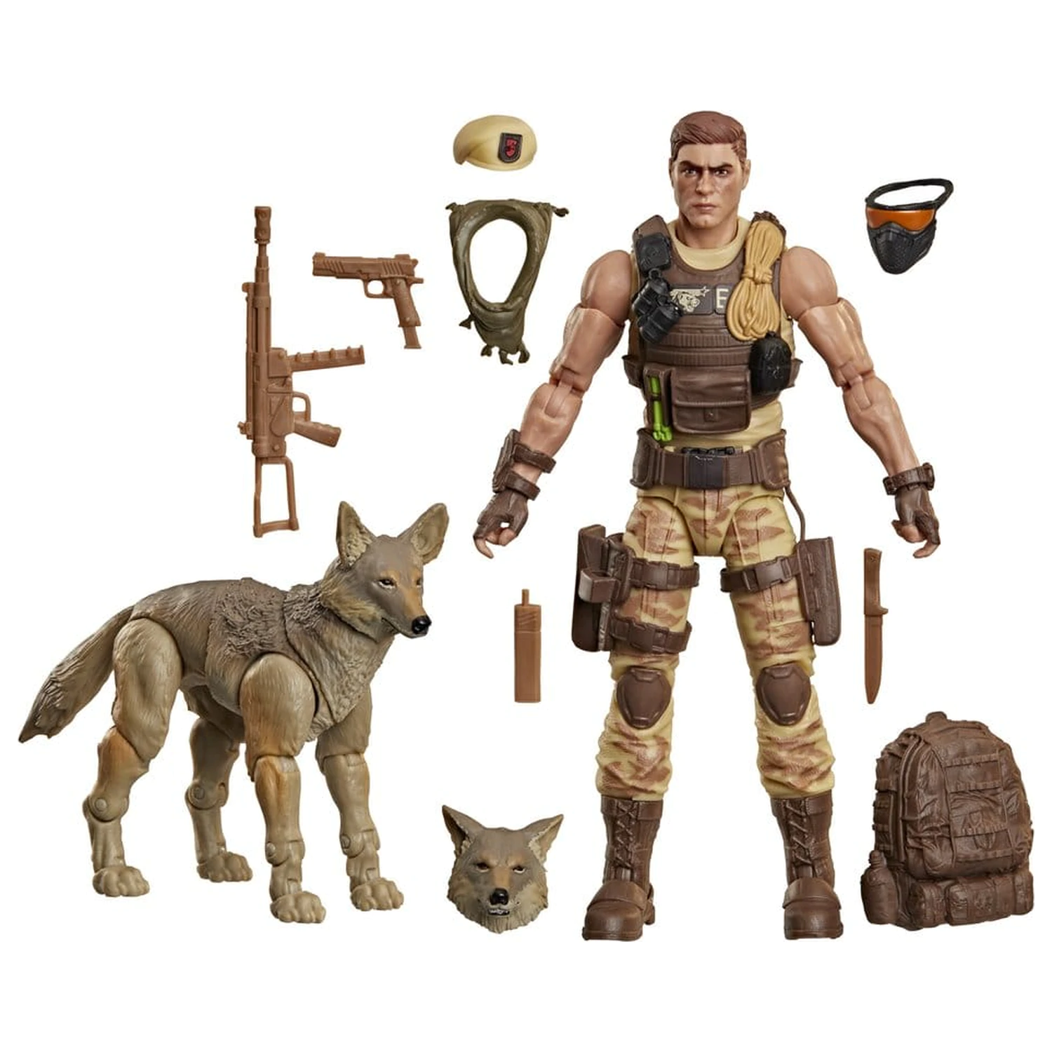 G.I. Joe Classified Series Akčná figúrka #217 Dusty & Coyote Sandstorm 15 cm produktová fotografia