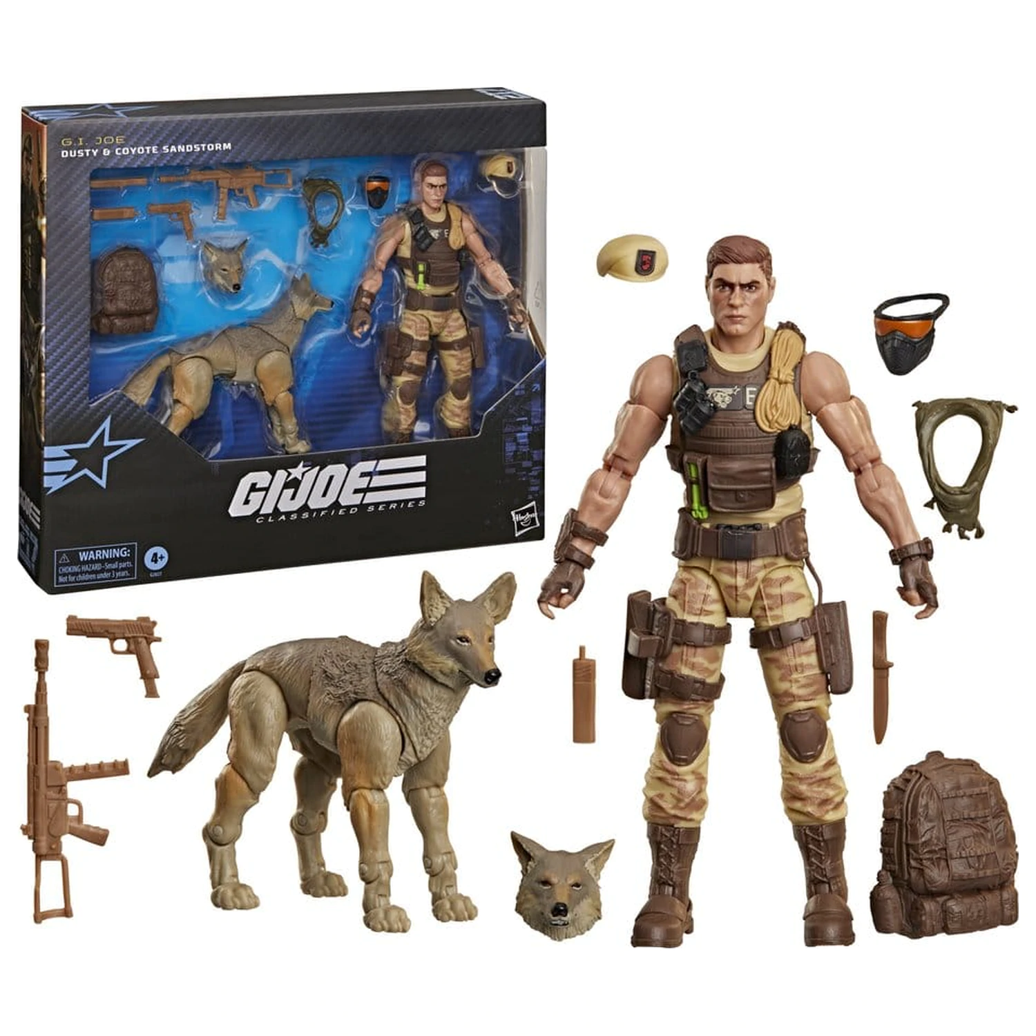 G.I. Joe Classified Series Akčná figúrka #217 Dusty & Coyote Sandstorm 15 cm produktová fotografia