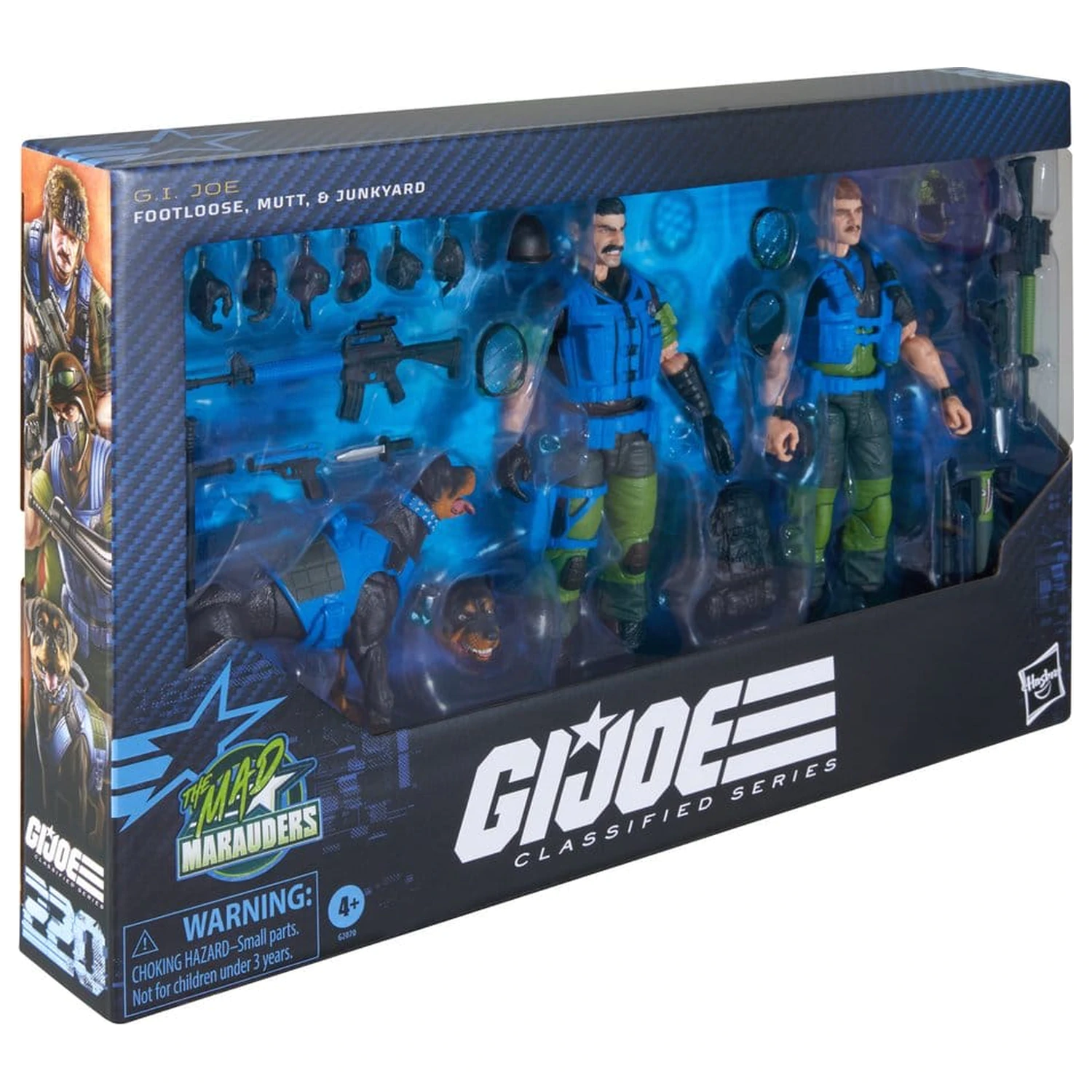 G.I. Joe Classified Series Akčná figúrka 3-balenie #220 Mad Marauders: Footloose & Mutt & Junkyard 15 cm produktová fotografia