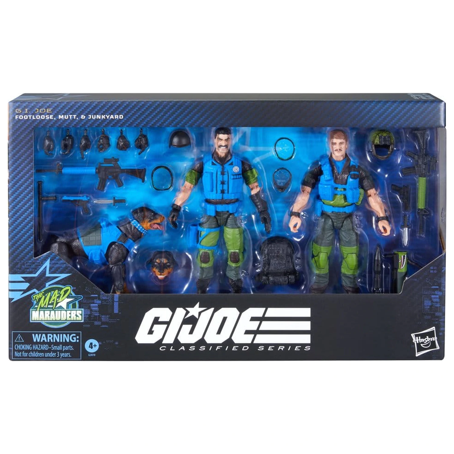 G.I. Joe Classified Series Akčná figúrka 3-balenie #220 Mad Marauders: Footloose & Mutt & Junkyard 15 cm produktová fotografia