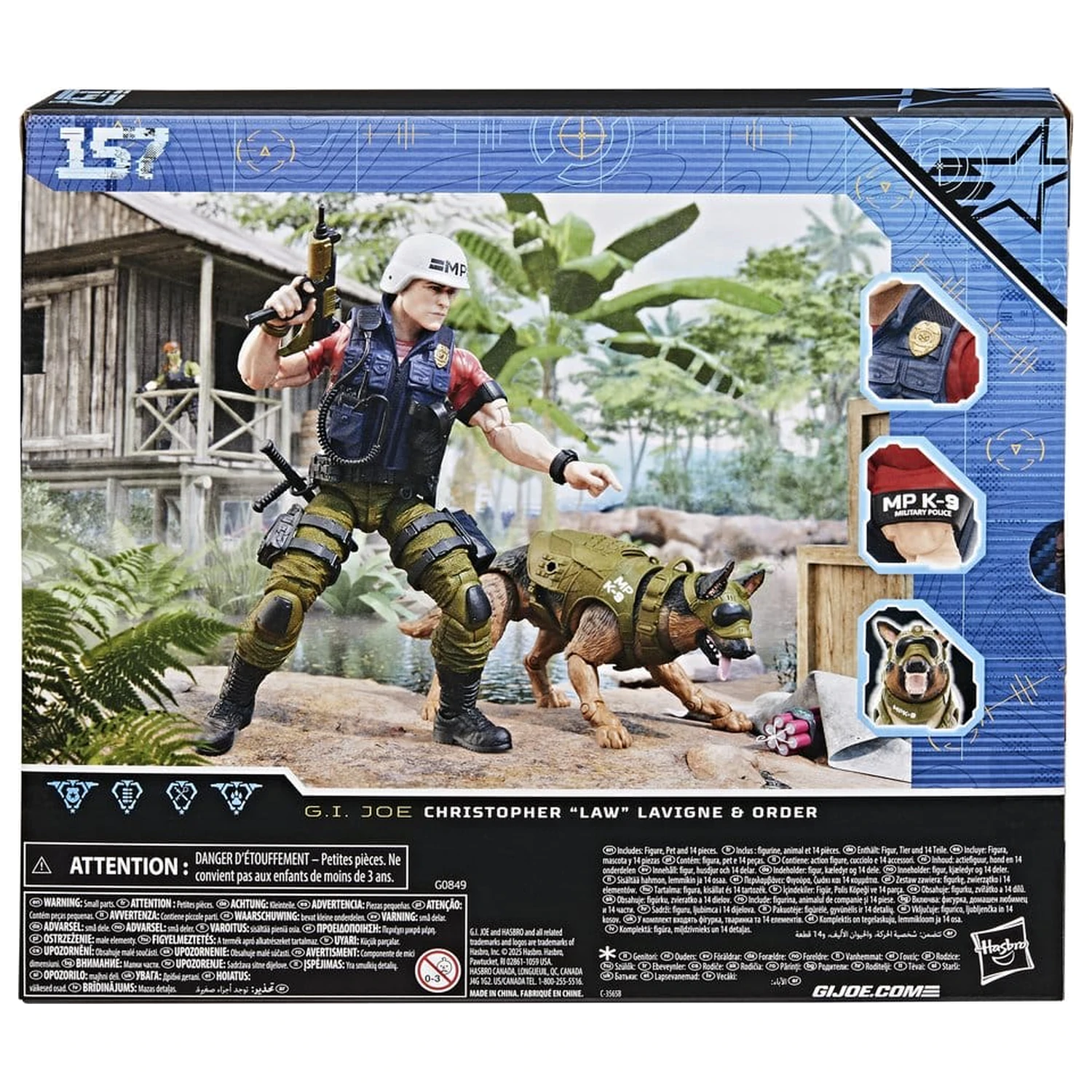 G.I. Joe Classified Series Akčná figúrka #157 Christopher "Law" Lavigne & Order 15 cm produktová fotografia