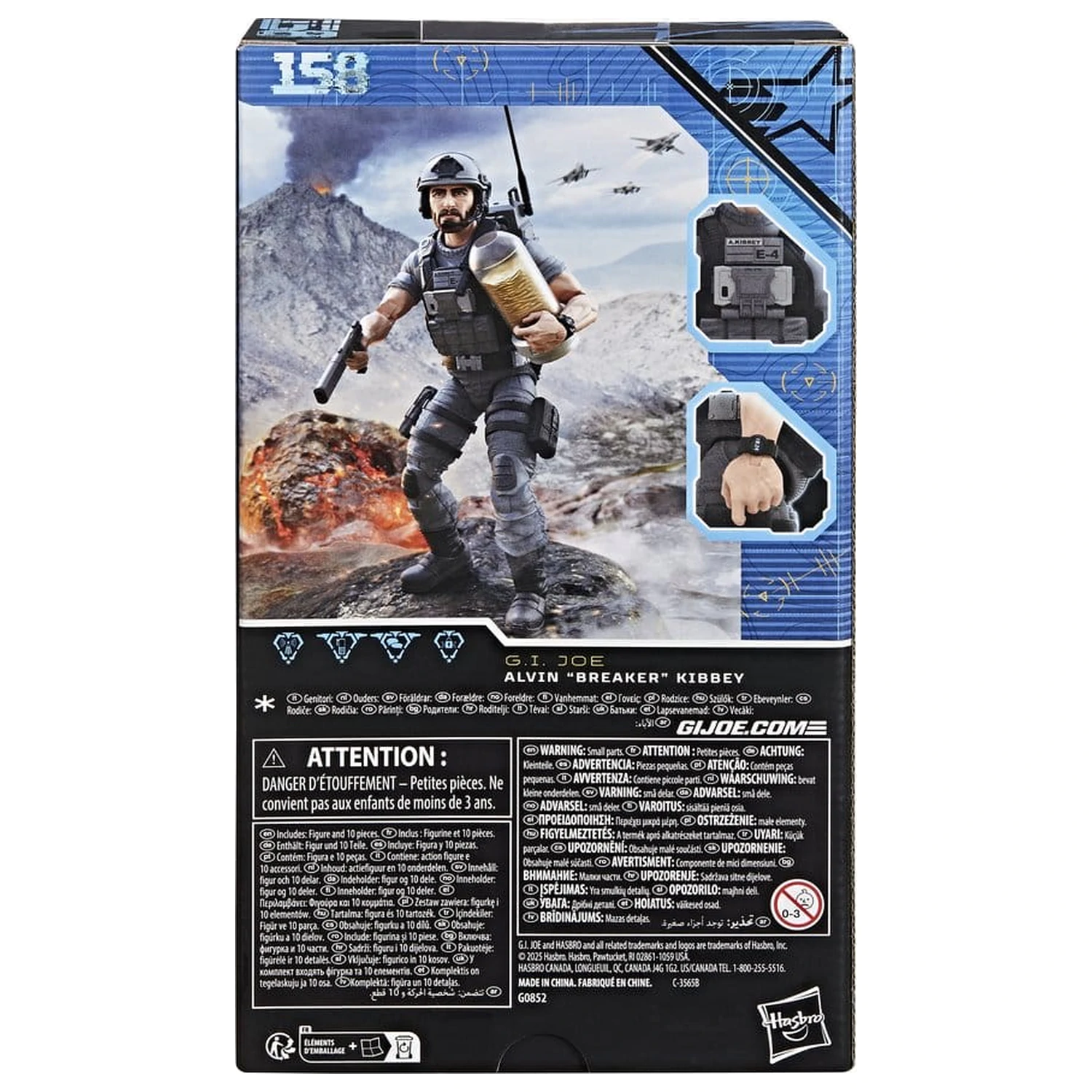 G.I. Joe Classified Series Akčná figúrka #158 Alvin Breaker Kibbey 15 cm produktová fotografia