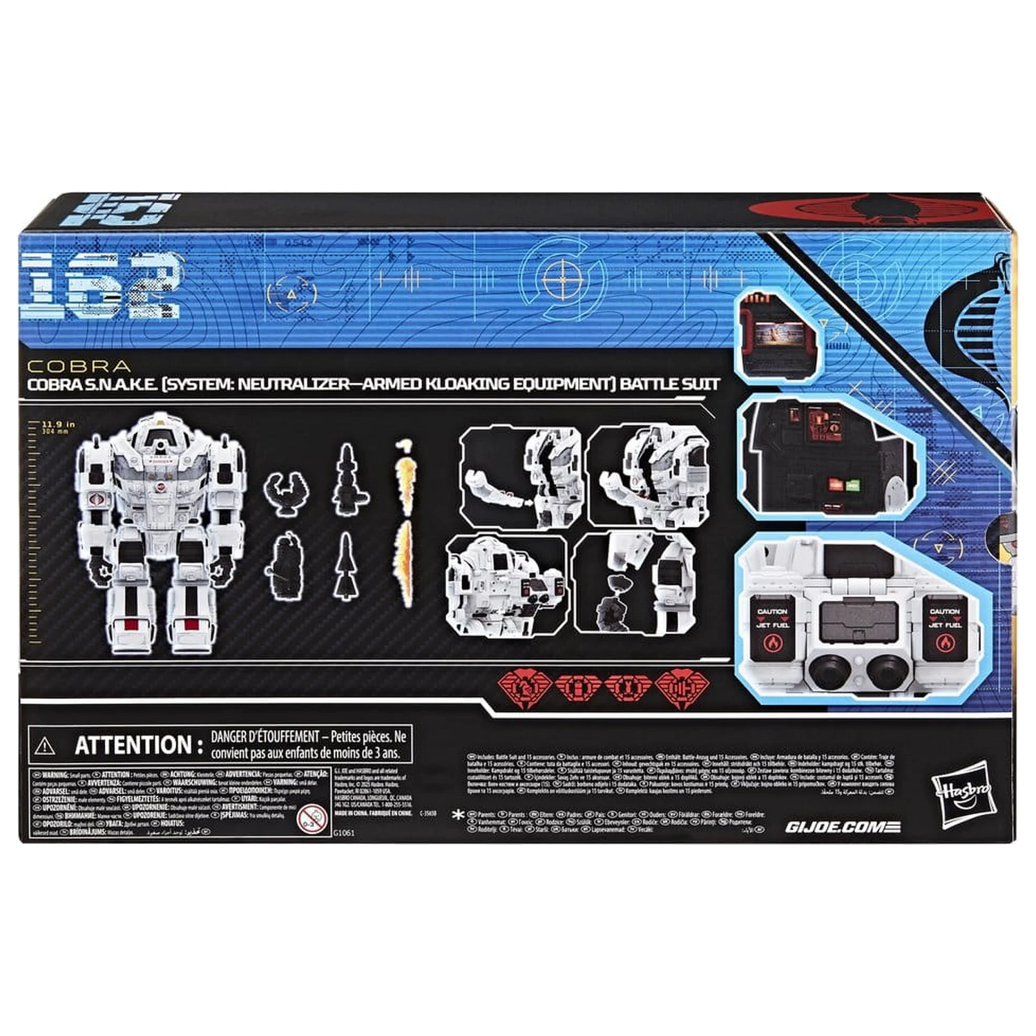 G.I. Joe Classified Series Akčná figúrka #162 Cobra S.N.A.K.E. Battle Suit 15 cm produktová fotografia
