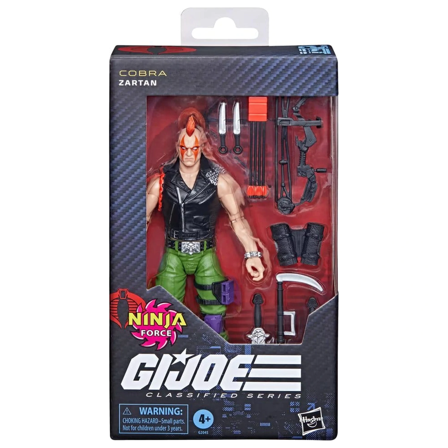 G.I. Joe Classified Series Akčná figúrka #192 Ninja Force Zartan 15 cm produktová fotografia