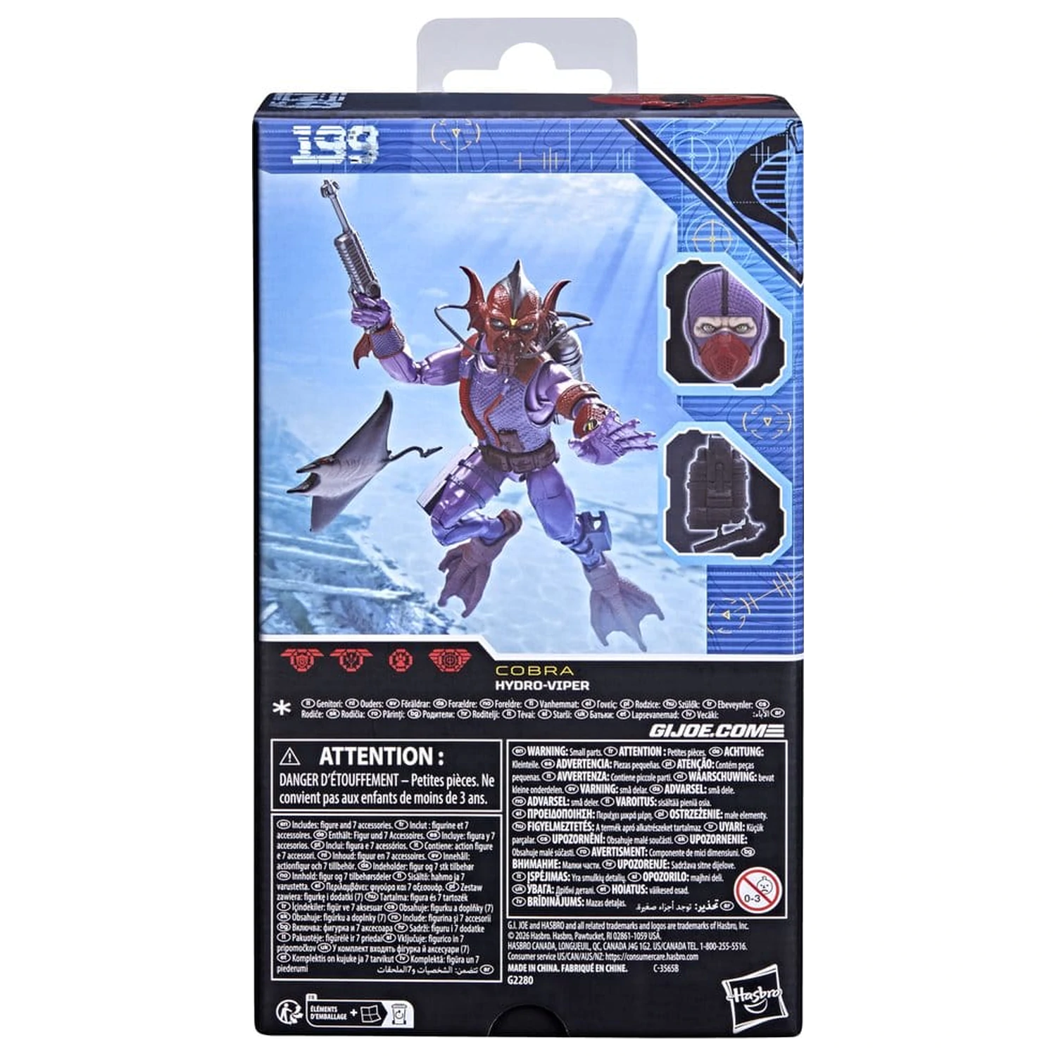 G.I. Joe Classified Series Akčná figúrka #199 Hydro-Viper 15 cm produktová fotografia