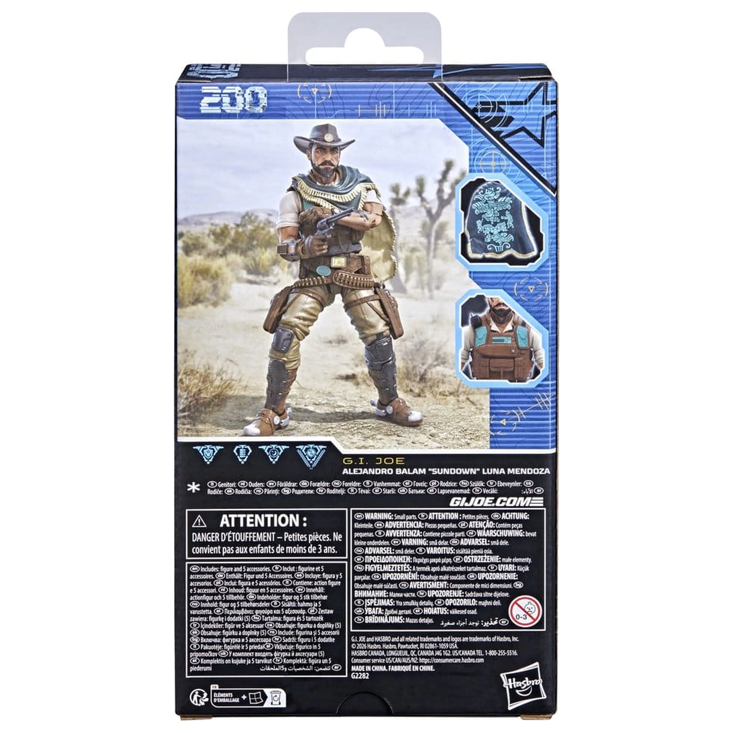 G.I. Joe Classified Series Akčná figúrka #200 Alejandro Balam "Sundown" Luna Mendoza 15 cm produktová fotografia