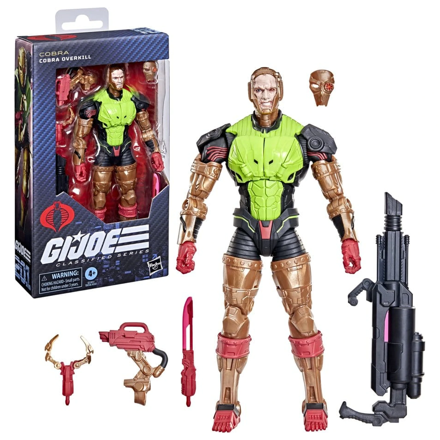 G.I. Joe Classified Series Akčná figúrka #201 Cobra Overkill 15 cm produktová fotografia
