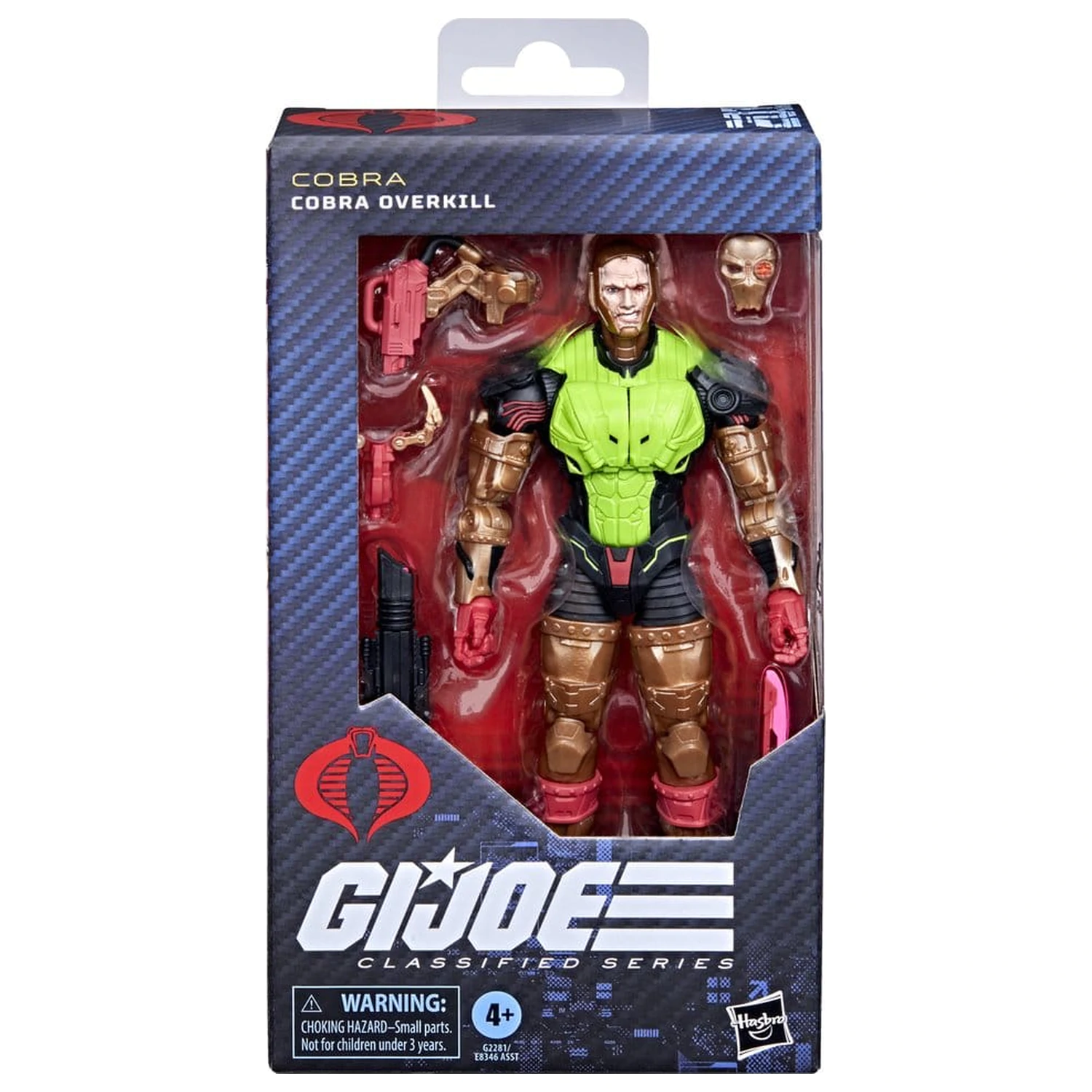 G.I. Joe Classified Series Akčná figúrka #201 Cobra Overkill 15 cm produktová fotografia