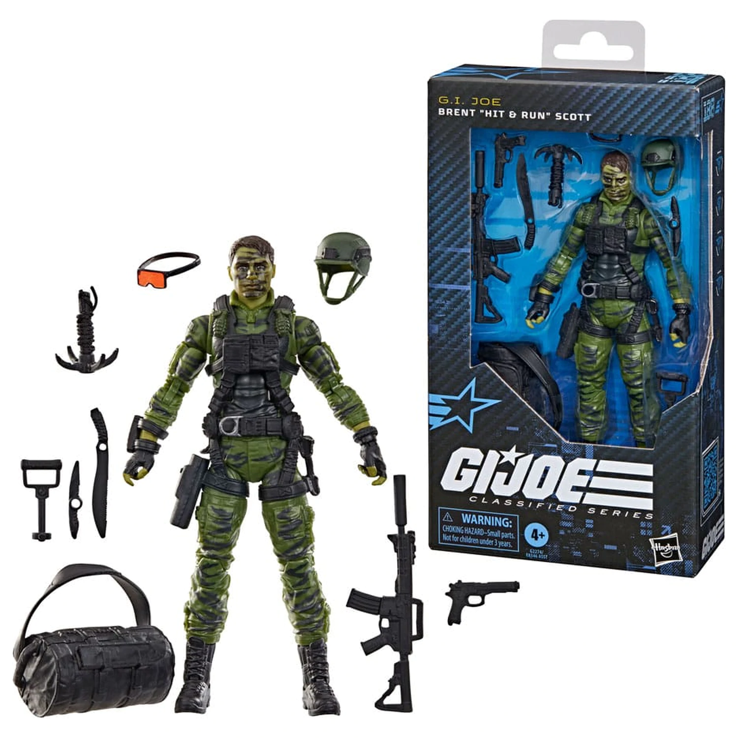 G.I. Joe Classified Series Akčná figúrka Brent "Hit & Run" Scott 15 cm produktová fotografia