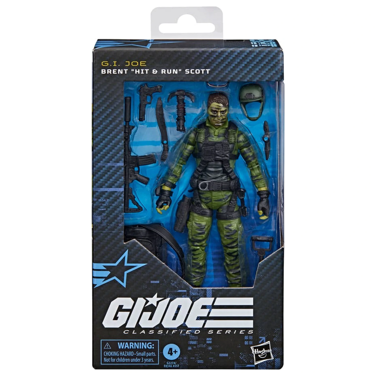 G.I. Joe Classified Series Akčná figúrka Brent "Hit & Run" Scott 15 cm produktová fotografia