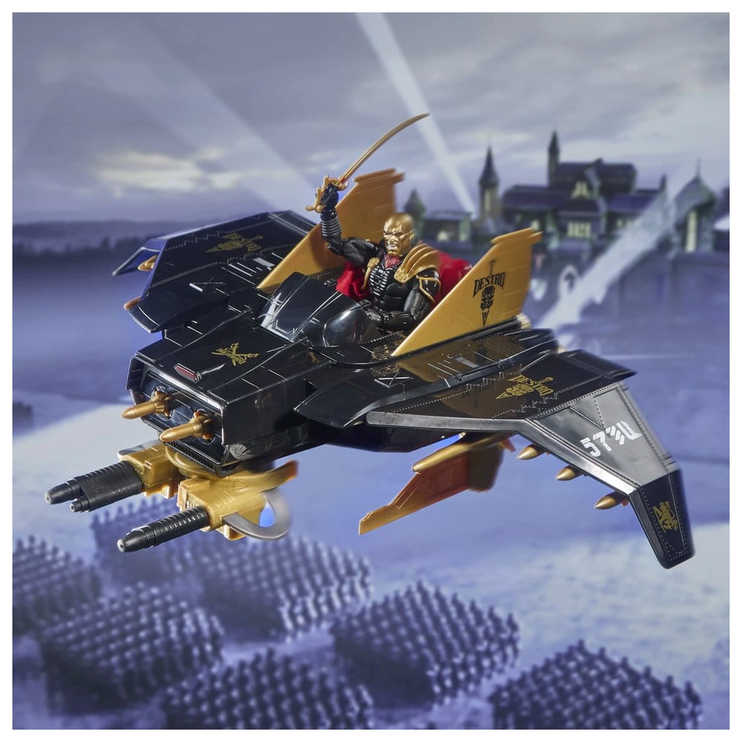 G.I. Joe Classified Series Akčná figúrka a súprava vozidla #203 Destro & Iron Grenadier Despoiler 15 cm produktová fotografia