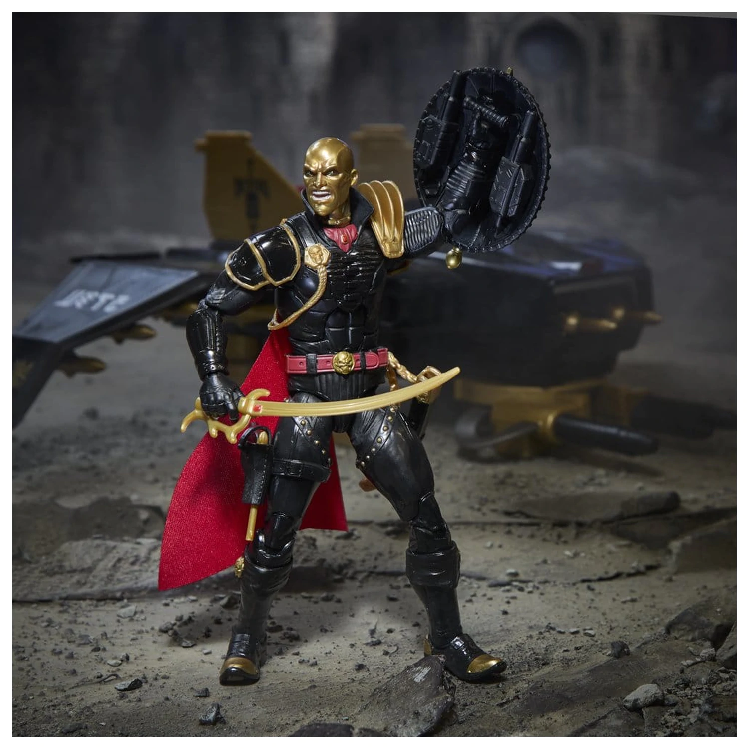 G.I. Joe Classified Series Akčná figúrka a súprava vozidla #203 Destro & Iron Grenadier Despoiler 15 cm produktová fotografia