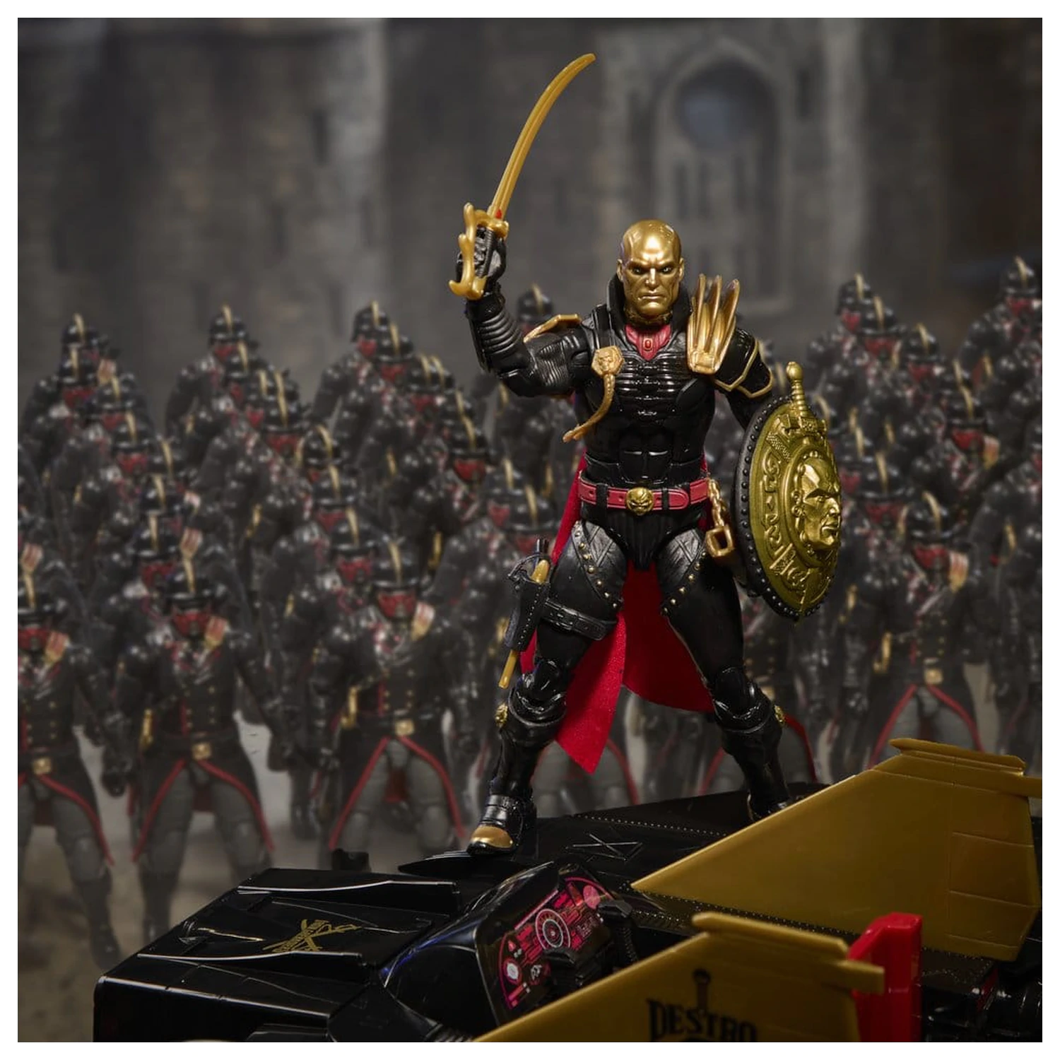 G.I. Joe Classified Series Akčná figúrka a súprava vozidla #203 Destro & Iron Grenadier Despoiler 15 cm produktová fotografia