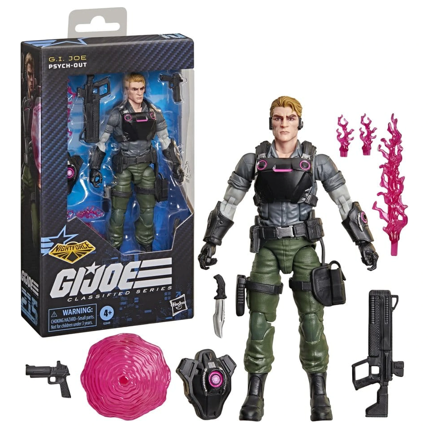 G.I. Joe Classified Series Akčná figúrka Night Force: Psych-Out 15 cm produktová fotografia