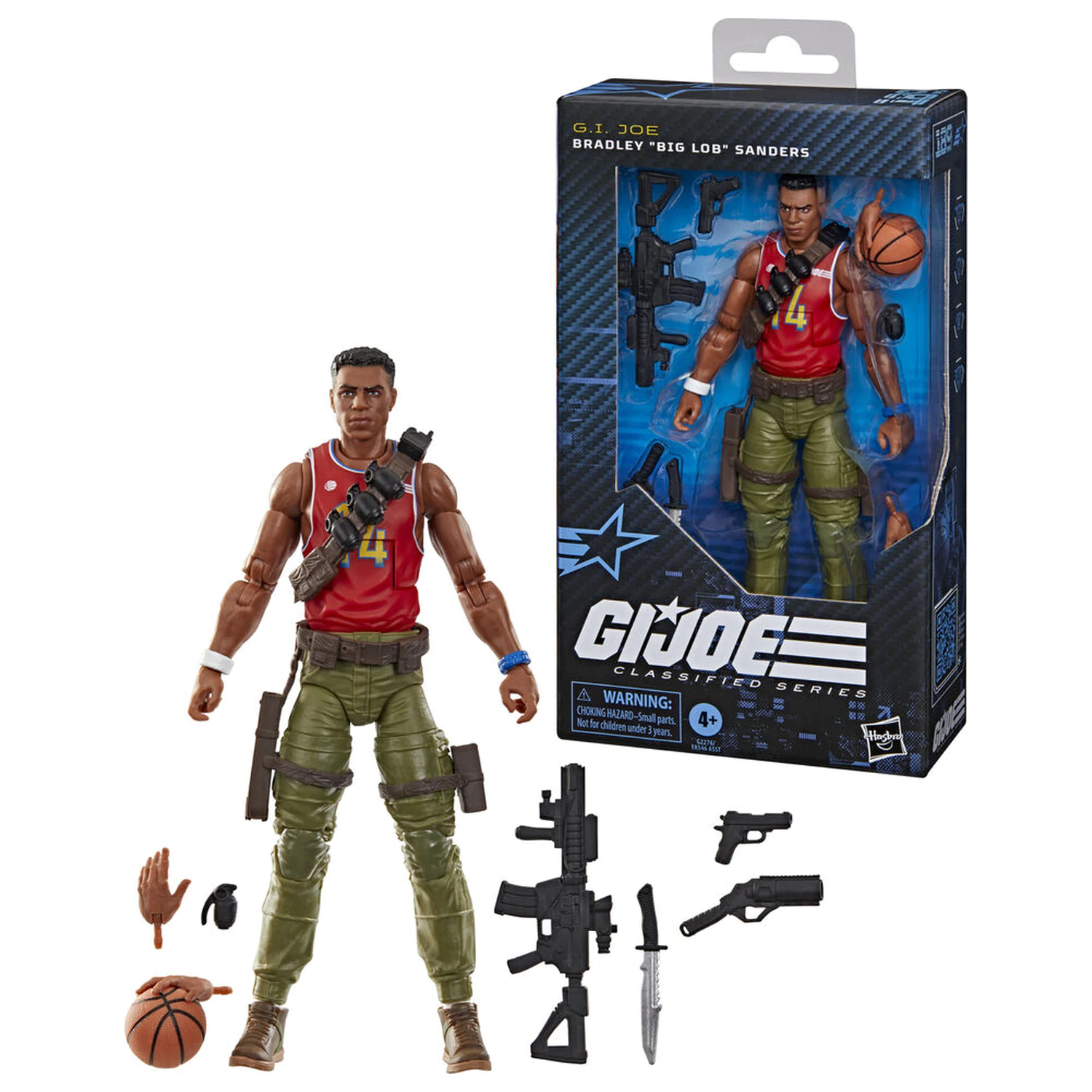 G.I. Joe Classified Series Bradley Big Lob Sanders figúrka 15cm produktová fotografia