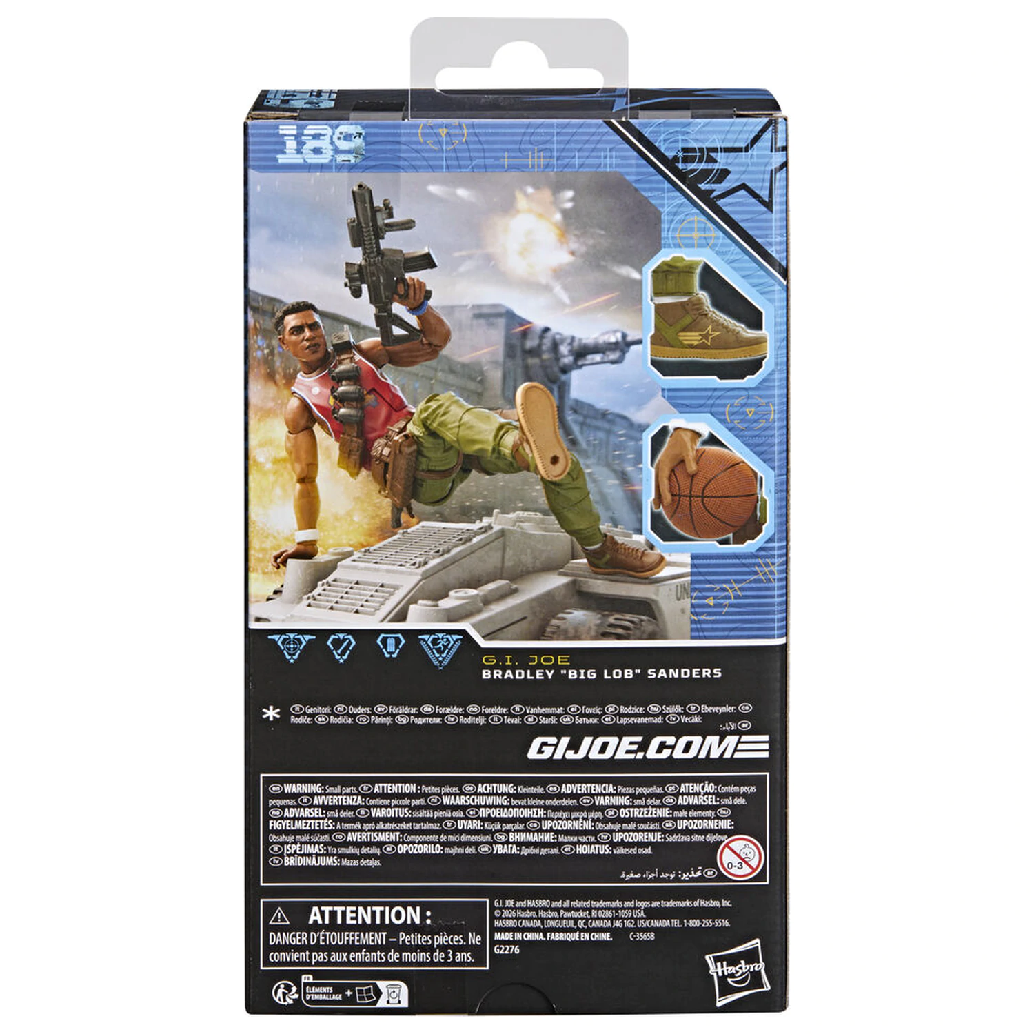 G.I. Joe Classified Series Bradley Big Lob Sanders figúrka 15cm produktová fotografia