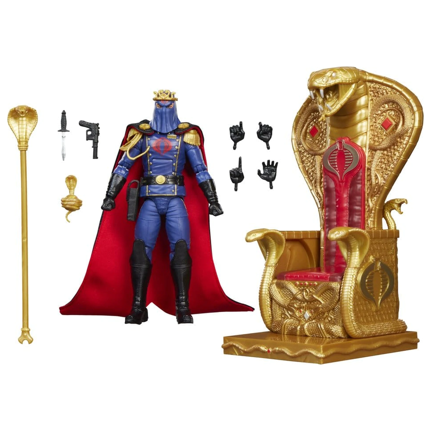 G.I. Joe Classified Series Akčná figúrka Cobra Commander in Dress Uniform & Throne 15 cm produktová fotografia