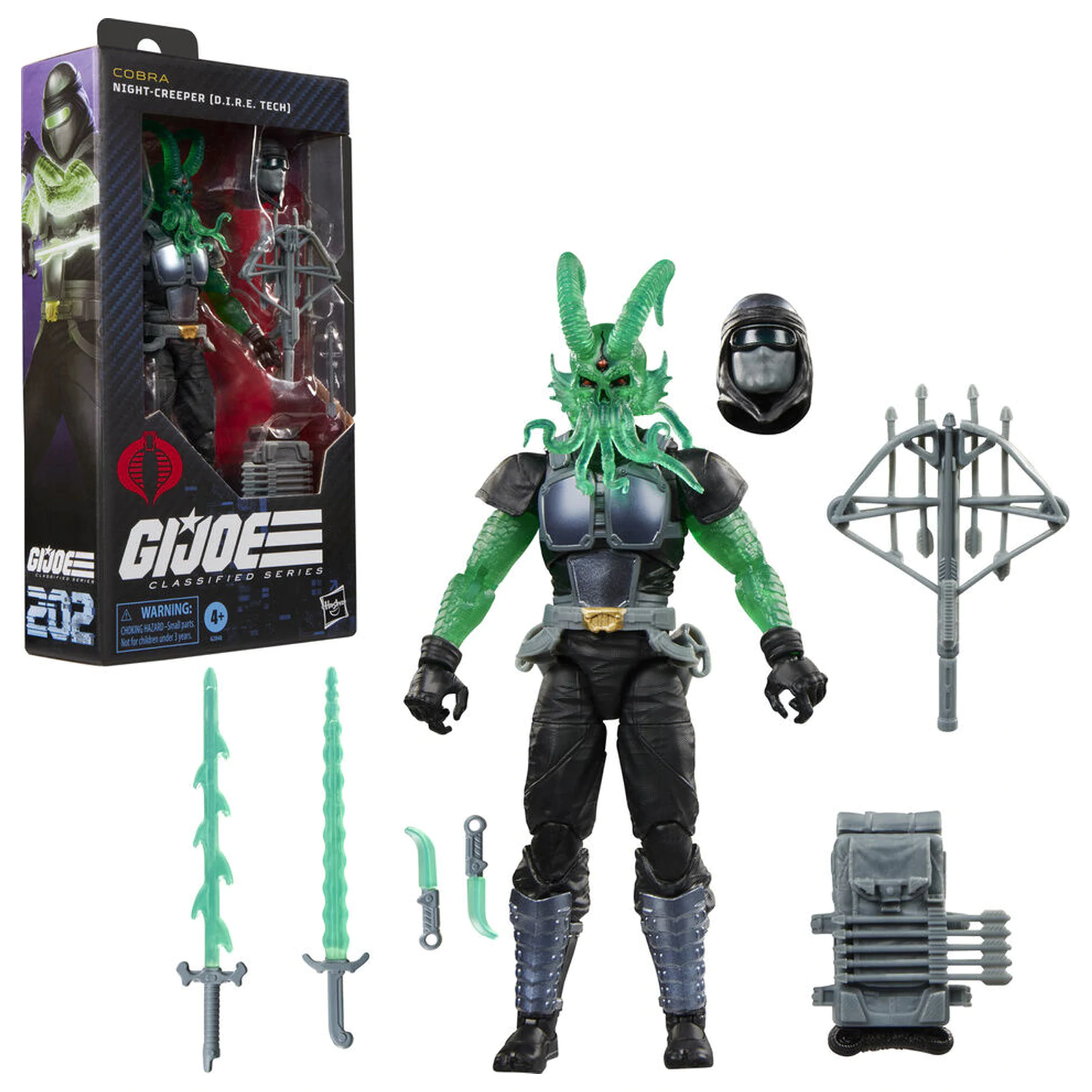 G.I. Joe Classified Series Cobra Night Creeper D.I.R.E Tech figúrka 15 cm produktová fotografia