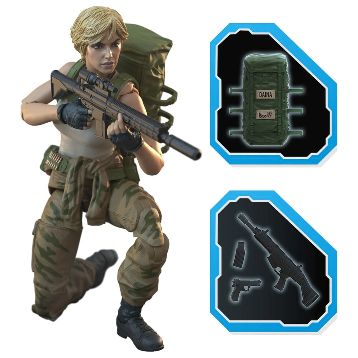 G.I. Joe Classified Series Daina figúrka 15cm produktová fotografia