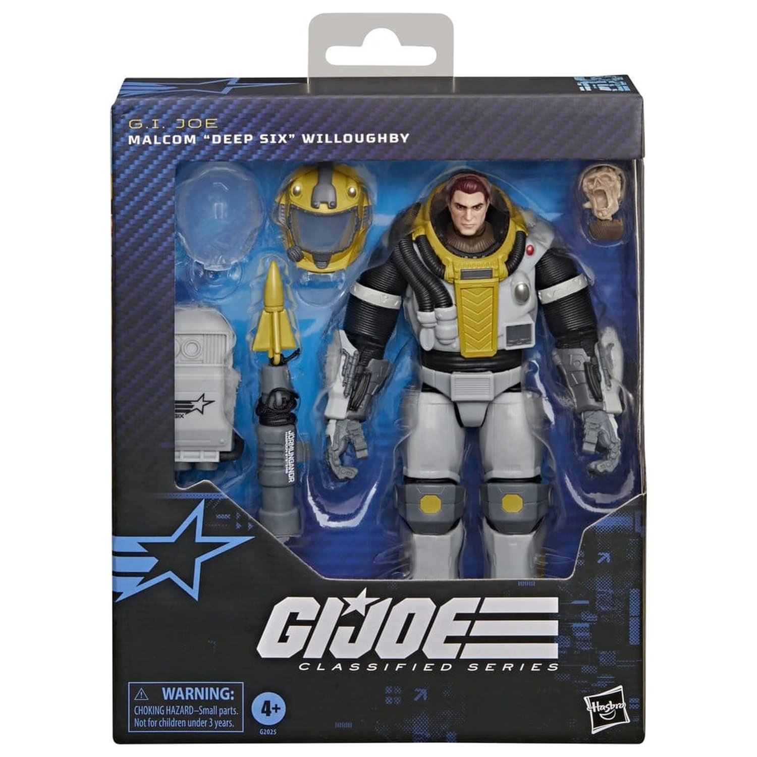 G.I. Joe Classified Series Deluxe Akčná figúrka #206 Malcom "Deep Six" Willoughby 15 cm produktová fotografia