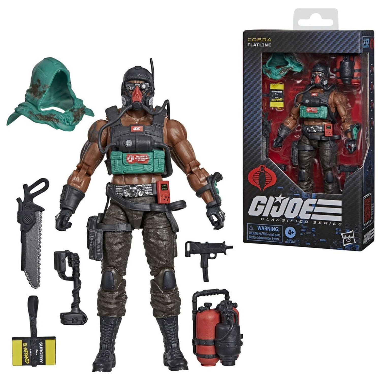 G.I. Joe Classified Series Flatline figúrka 15 cm produktová fotografia