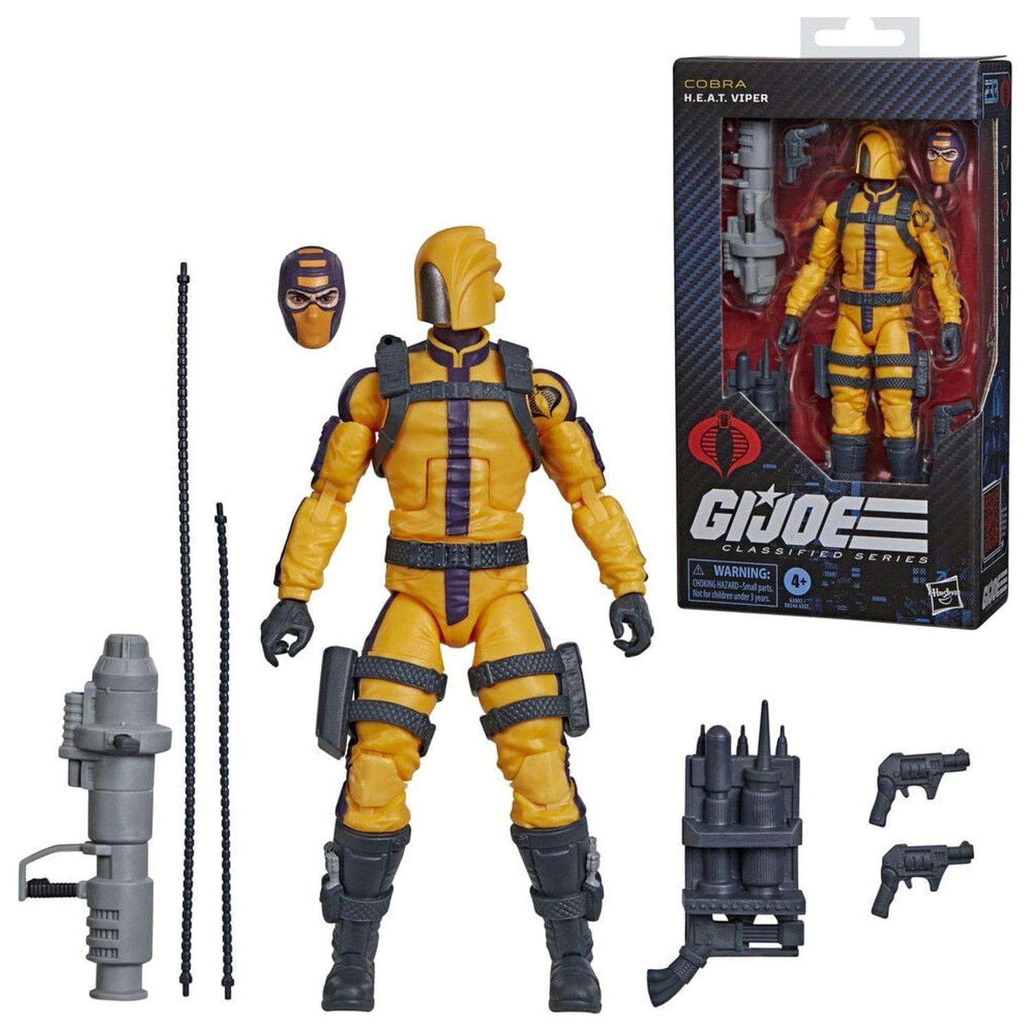 G.I. Joe Classified Series H.E.A.T. Viper figúrka 15 cm produktová fotografia